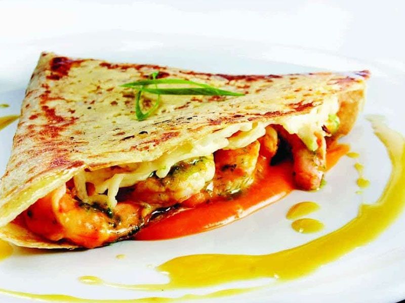 Chicken Shawerma Crepe
