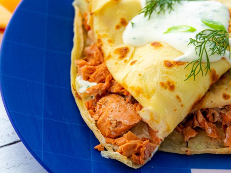 Chicken Shawerma Crepe