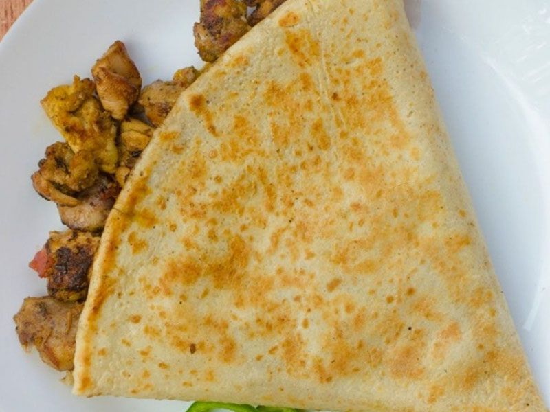 Chicken Shawerma Crepe