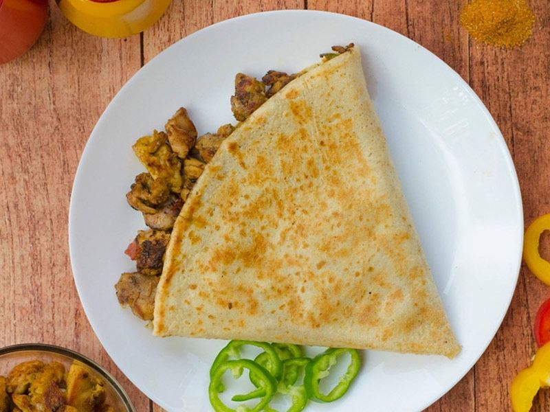 Chicken Shawerma Crepe