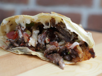 Meat Shawerma Crepe
