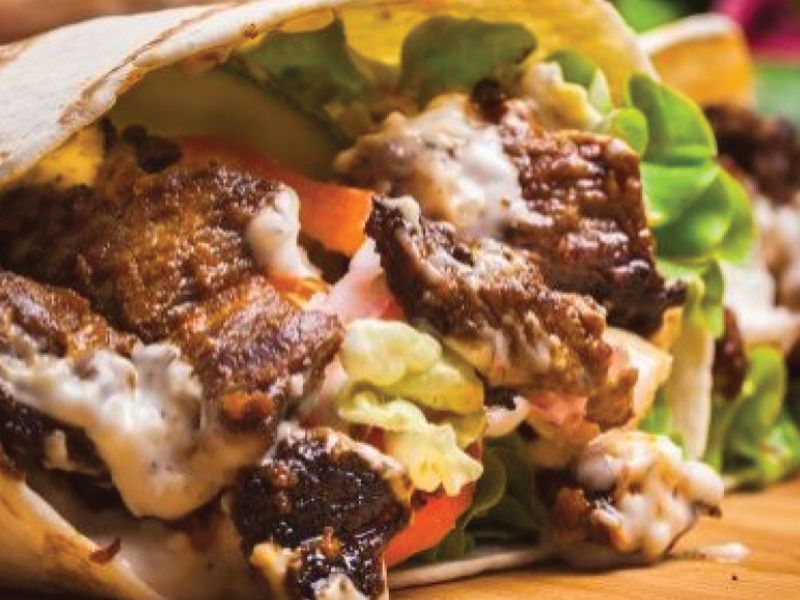 Meat Shawarma Crepe