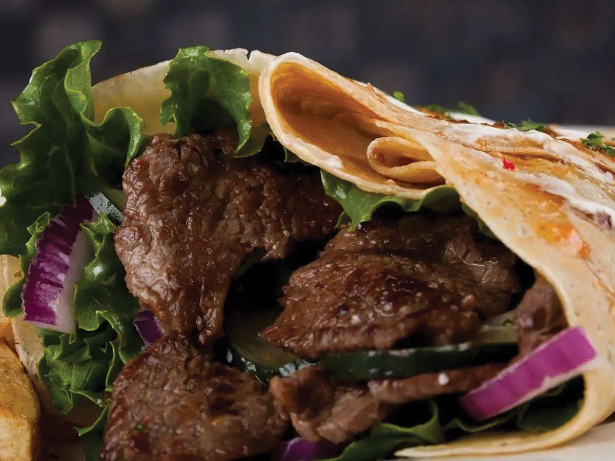 Meat Shawarma Crepe