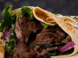 meat shawarma crepe