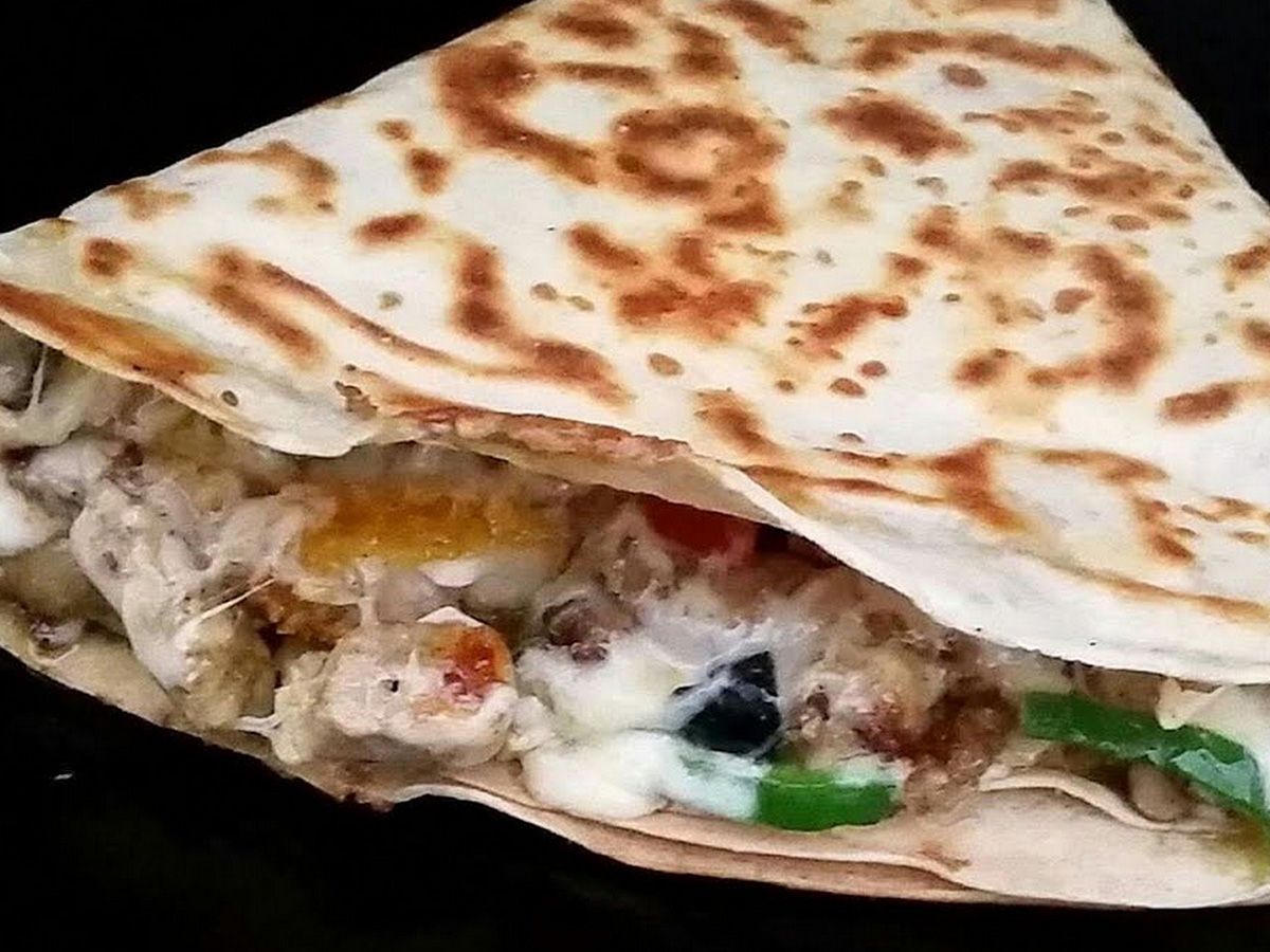 meat shawarma crepe
