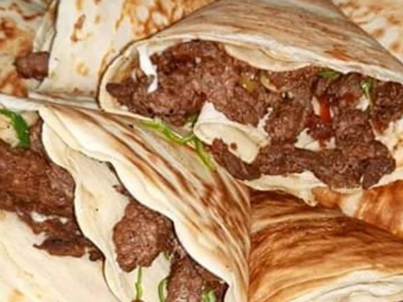 Meat Shawerma Crepe
