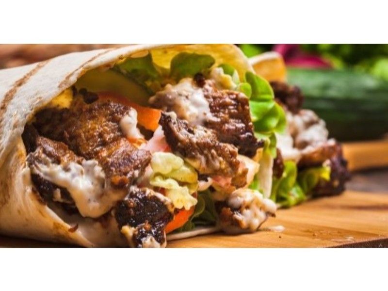Meat Shawerma Crepe