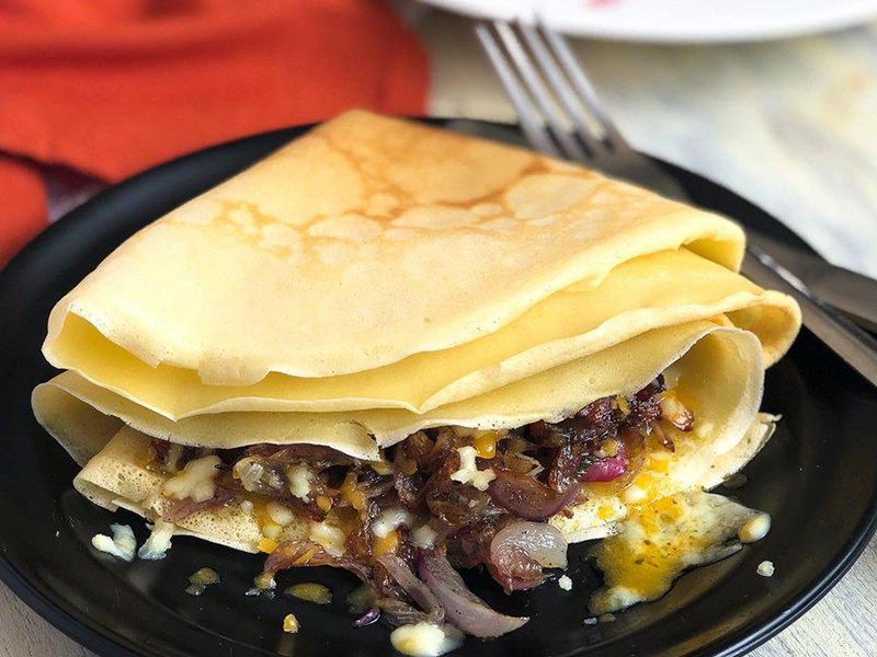 Meat Shawerma Crepe