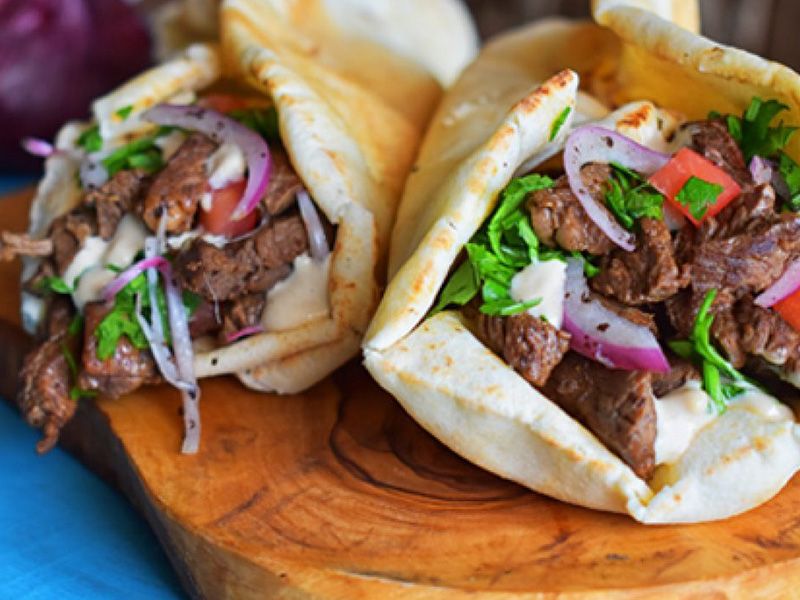 Meat Shawarma Crepe