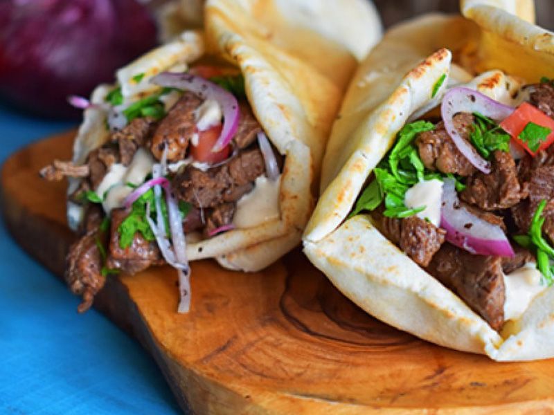 Meat Shawarma Crepe