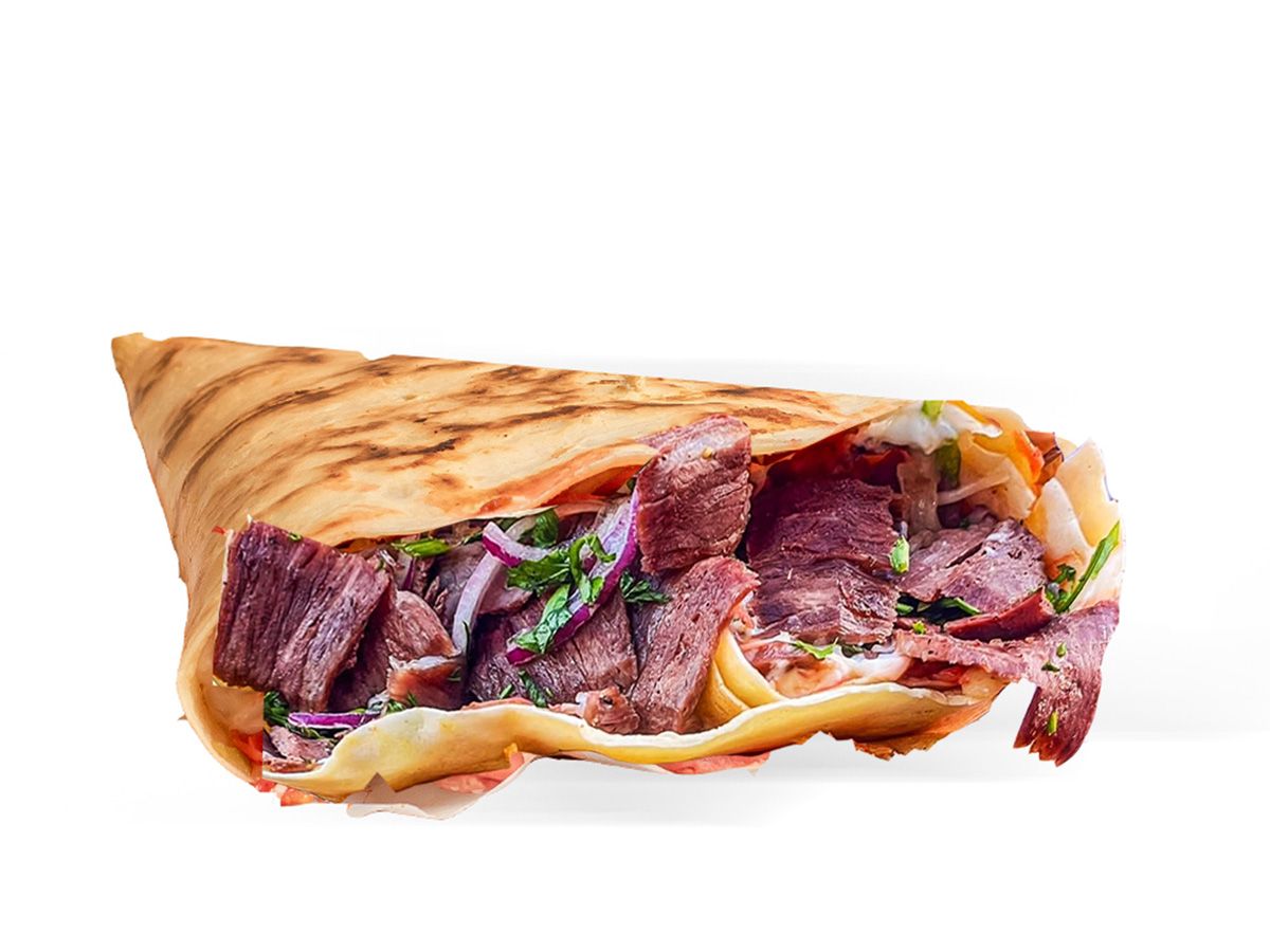 Beef Shawarma Crepe
