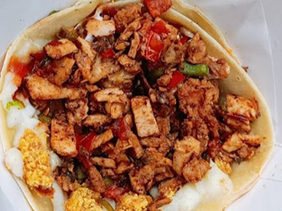 Meat Shawerma Crepe