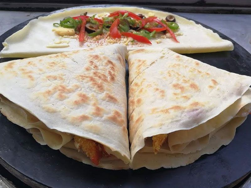 Meat Shawerma Crepe