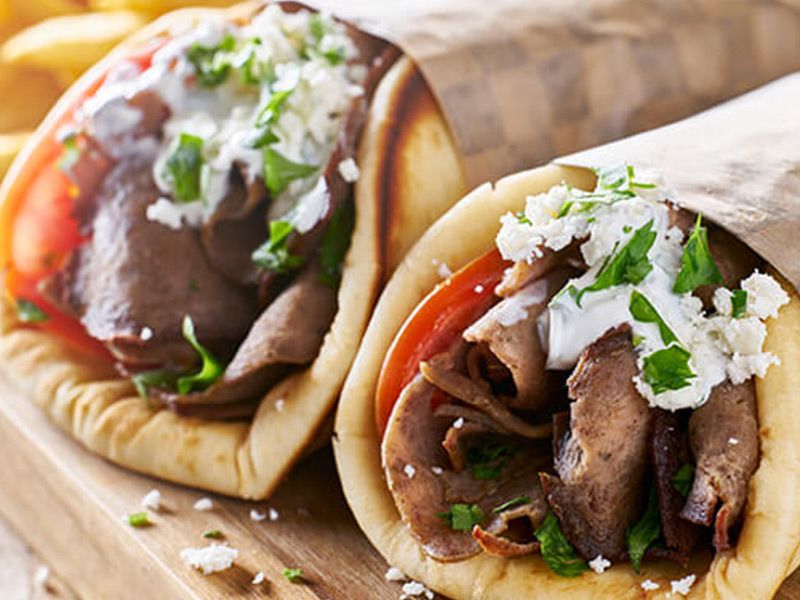 Meat Shawerma Crepe