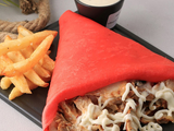 Meat Shawerma Crepe