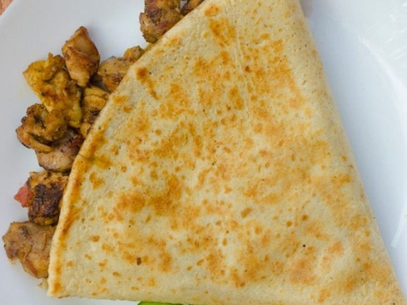 Chicken Shawerma Crepe