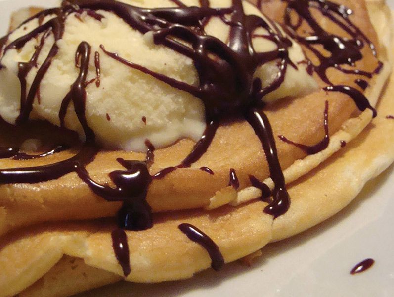 Chocolate With Hazelnut Crepe