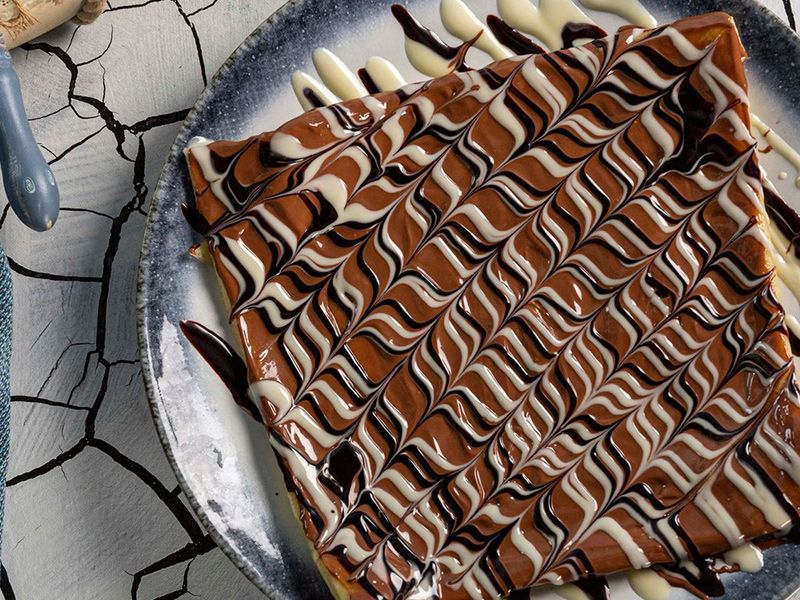 Chocolate With Banana Crepe