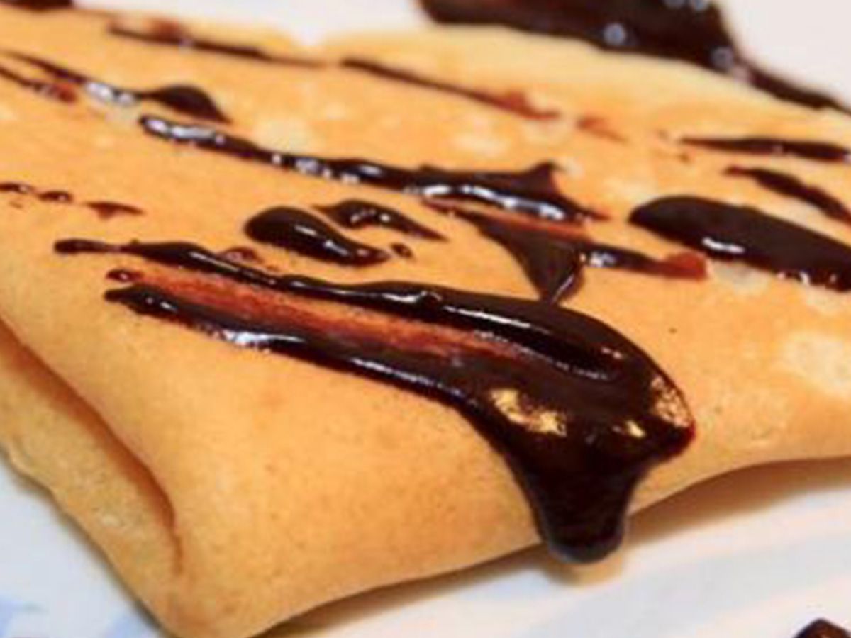 Chocolate crepe