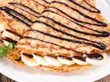 Chocolate With Banana Crepe
