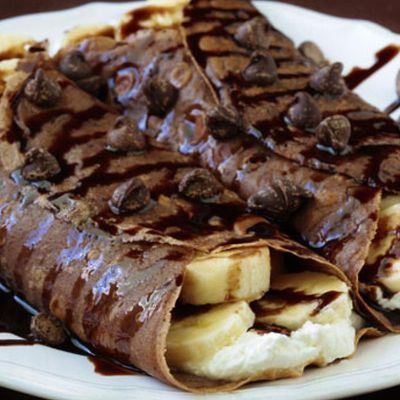Banana Chocolate Crepe