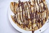 Nutella Chocolate With Nuts Crepe