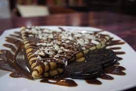 Nutella Chocolate With Oreo Crepe