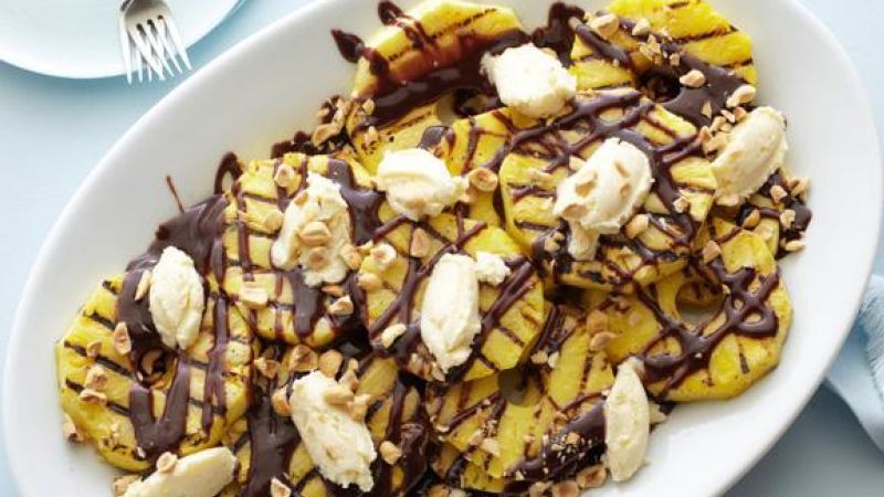 Nutella Chocolate With Pineapple Crepe