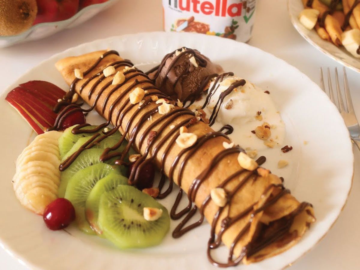 Hazelnut Chocolate Crepe