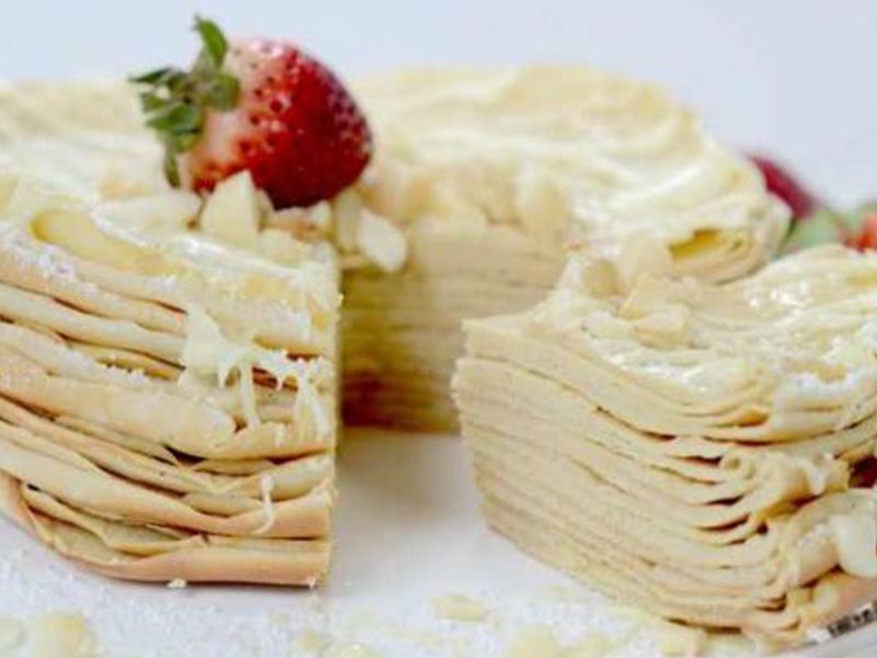 White Chocolate Crepe