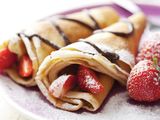 Fruits Chocolate Crepe
