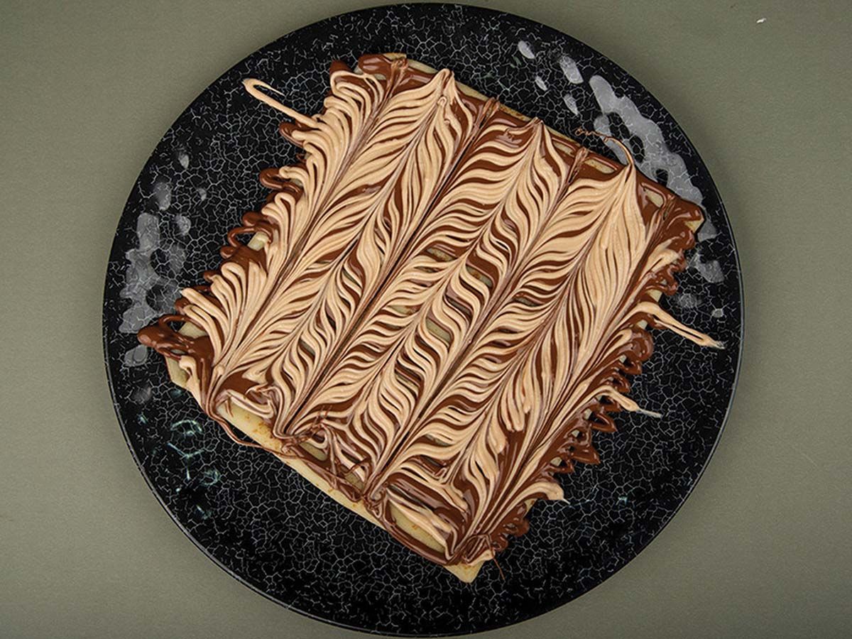 New crema Chocolate Pie