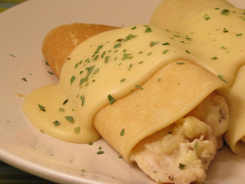 Cheddar Cheese Crepe