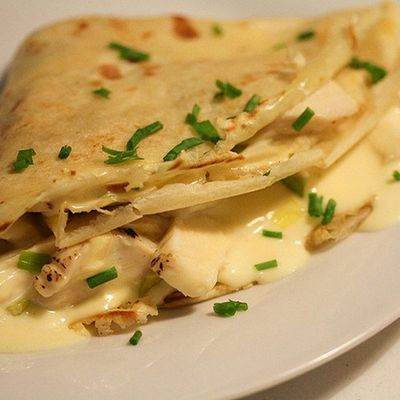 Cheddar Cheese Crepe