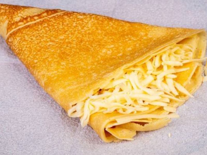 Cheddar Cheese Crepe