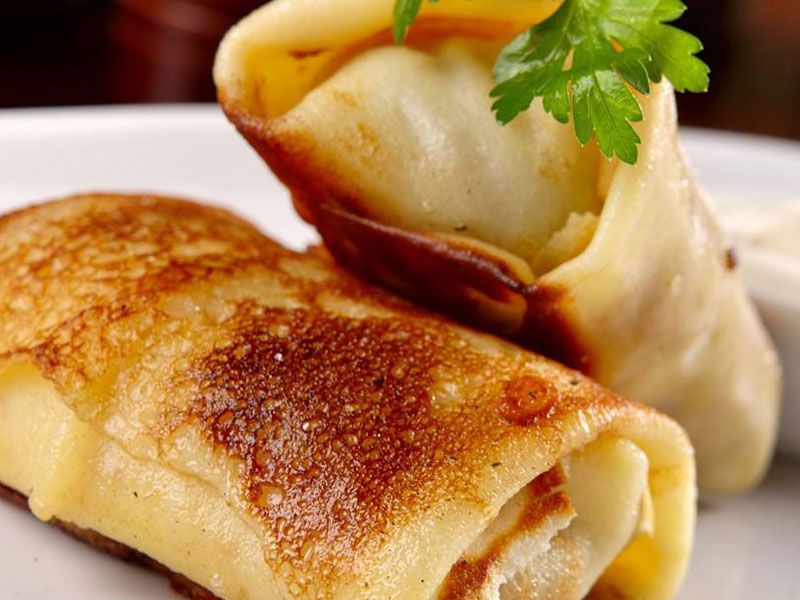 Cheddar Cheese Crepe