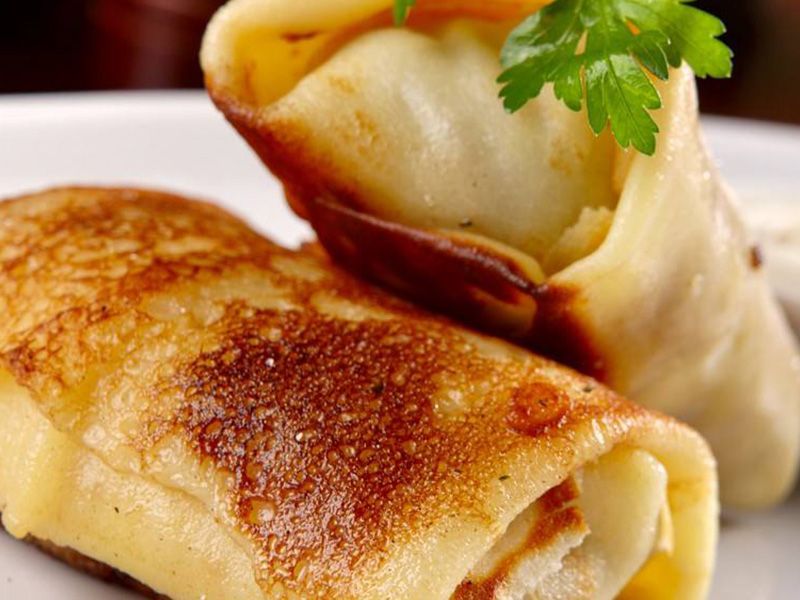 Cheddar Cheese Crepe