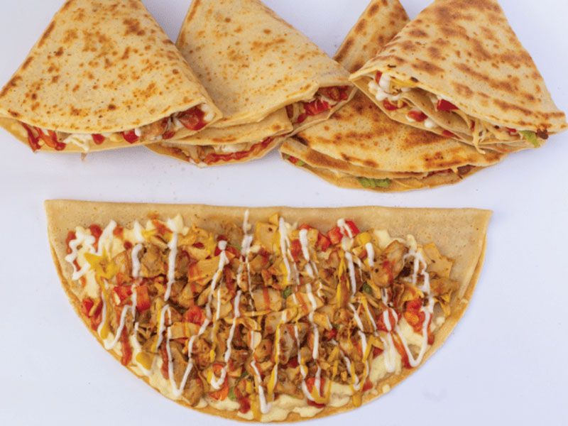 Shish Tawook crepe