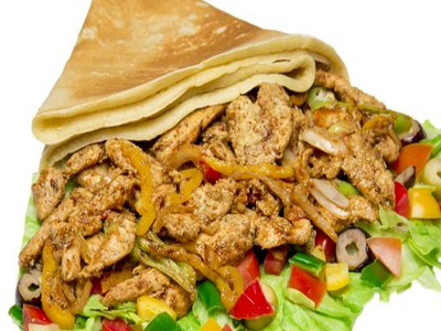 Chicken Fajita Extra Crepe