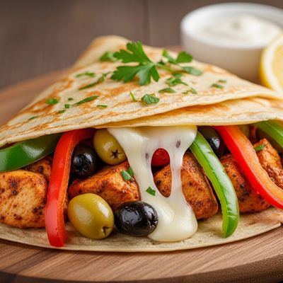 Shish Tawook Crepe