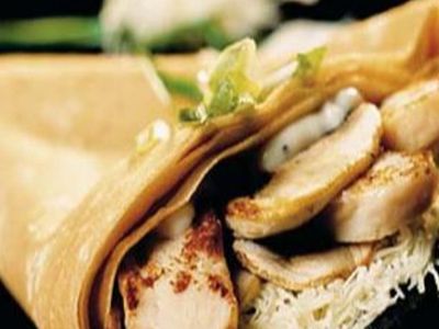 Shish Tawook Crepe