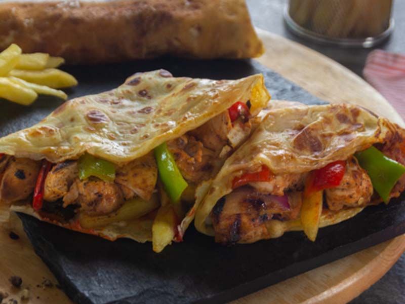 Shish Tawook Crepe