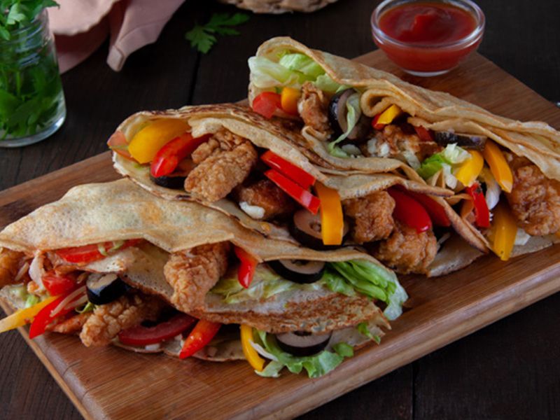Shish Tawook Crepe