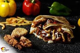 Shish Tawook With Strips Crepe