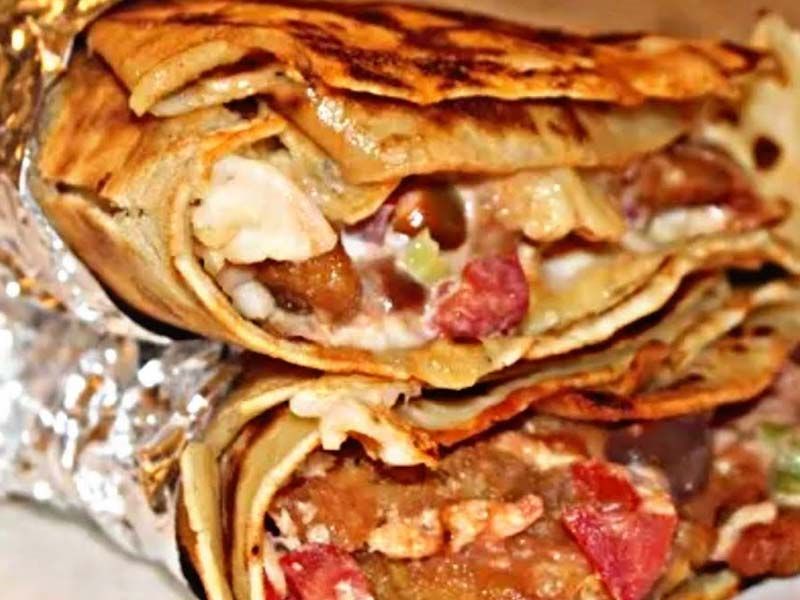 Charcoal Grilled Shish Tawook Crepe