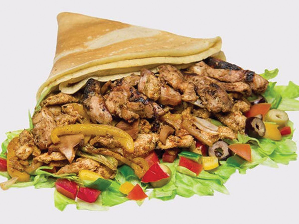 Shish And Fajita Crepe