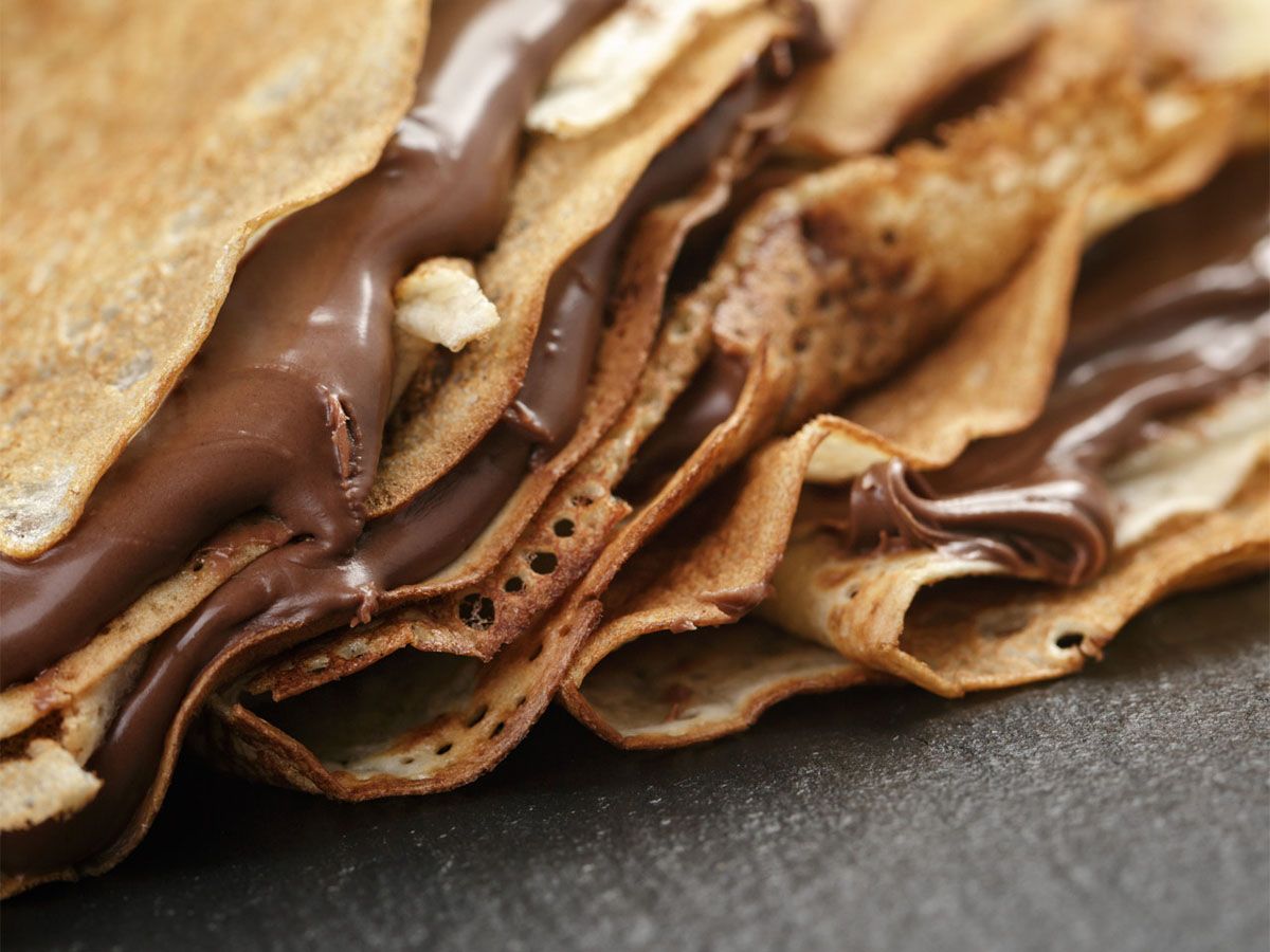 Plain Chocolate Crepe
