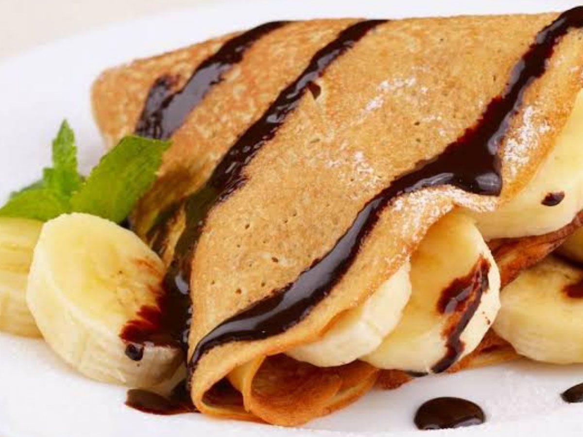 Banana Chocolate Crepe