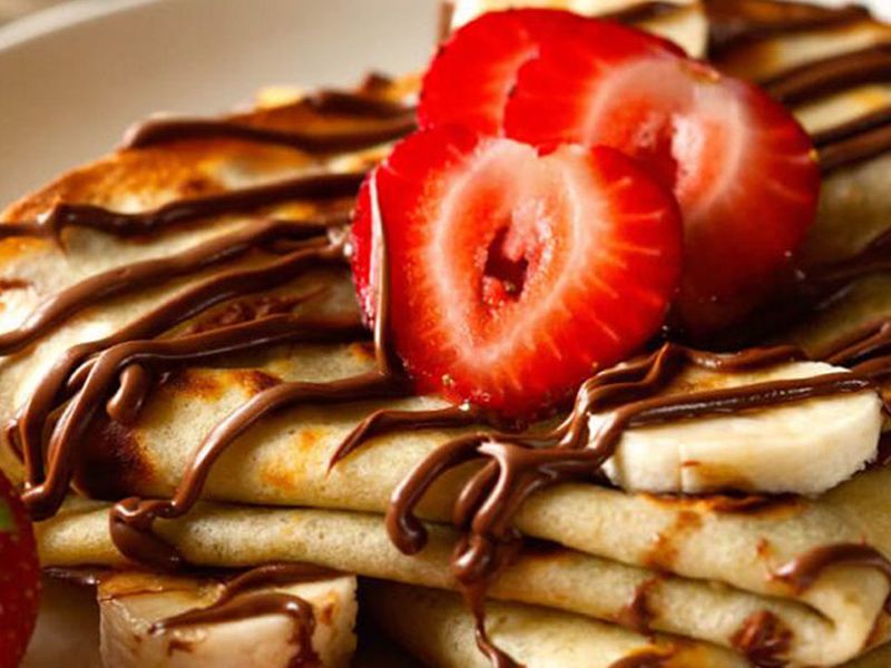 Nutella Chocolate Crepe