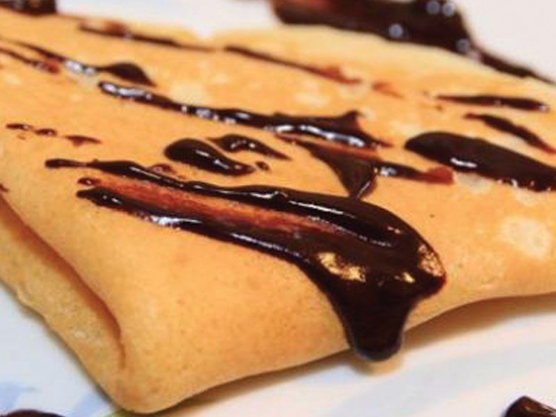 Glamour Plain Chocolate Crepe